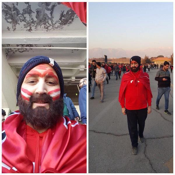 هوادار دختر پرسپولیس در ورزشگاه آزادی!؟ + عکس هوادار دختر پرسپولیس در ورزشگاه آزادی!؟ + عکس