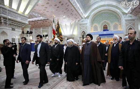 عکس/ تجدید میثاق مسئولان عالی قضایی با آرمان های بنیانگذار انقلاب اسلامی