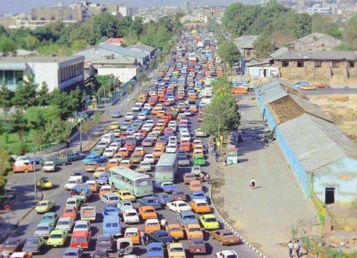 2 تصویر از خیابان عباس تهران در دهه 50 + عکس