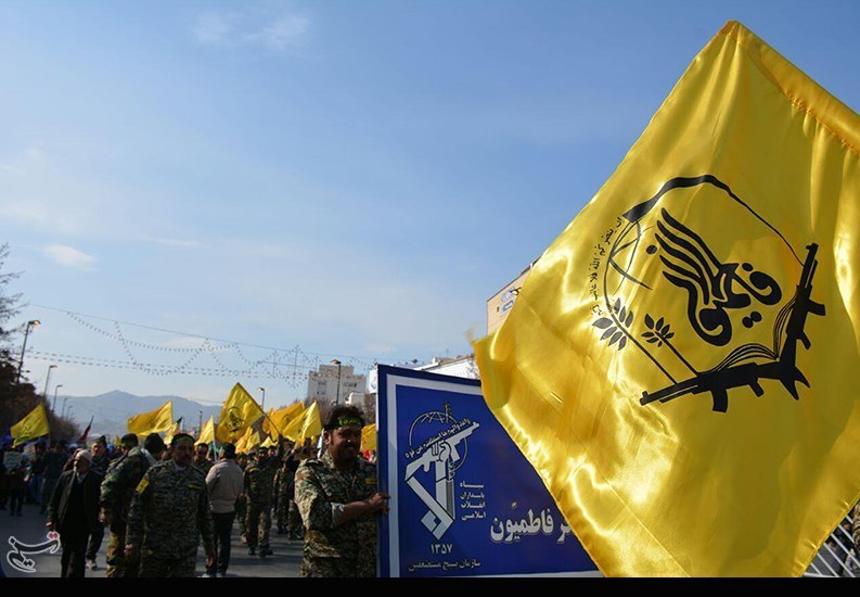 رزمندگان لشکر فاطمیون در راهپیمایی 22 بهمن + عکس