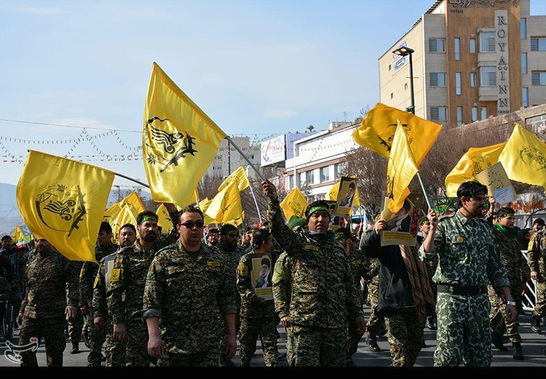 رزمندگان لشکر فاطمیون در راهپیمایی 22 بهمن + عکس