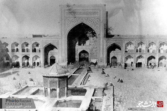 قدیمیترین تصویر از حرم امام رضا (ع) سال ۱۲۳۳ +عکس قدیمیترین تصویر از حرم امام رضا (ع) سال ۱۲۳۳ +عکس