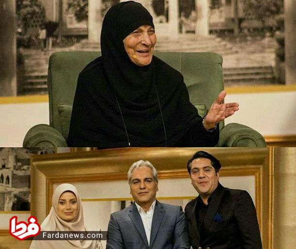 خانم مجری و همسرش امشب در دورهمی +عکس