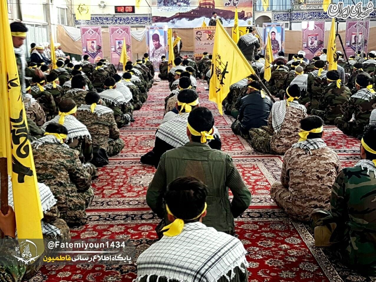 سالگرد سرداران فاطمیون در سوریه و مشهد/ عکس