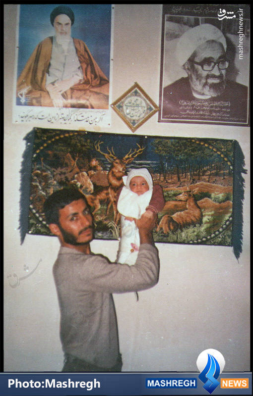 تصویر کمتر دیده شده از حاج همت و پسرش + عکس تصویر کمتر دیده شده از حاج همت و پسرش + عکس