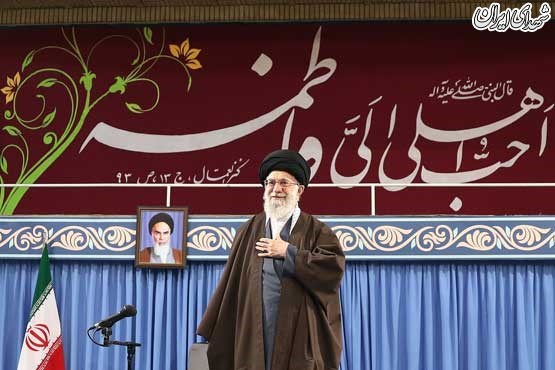دیدار جمعی از مداحان اهل بیت(ع) با رهبر انقلاب/ عکس