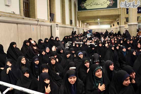 دیدار جمعی از مداحان اهل بیت(ع) با رهبر انقلاب/ عکس