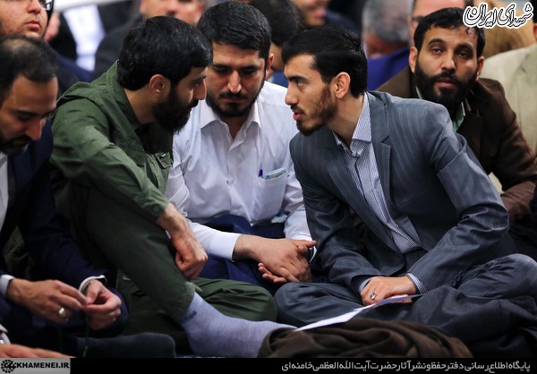 دیدار جمعی از مداحان اهل بیت(ع) با رهبر انقلاب/ عکس