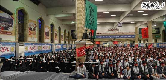 دیدار نوجوانان و جوانان با رهبر انقلاب/عکس