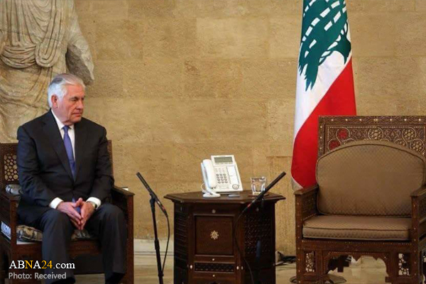 تحقیر وزیر خارجه آمریکا در کاخ ریاست جمهوری لبنان تحقیر وزیر خارجه آمریکا در کاخ ریاست جمهوری لبنان