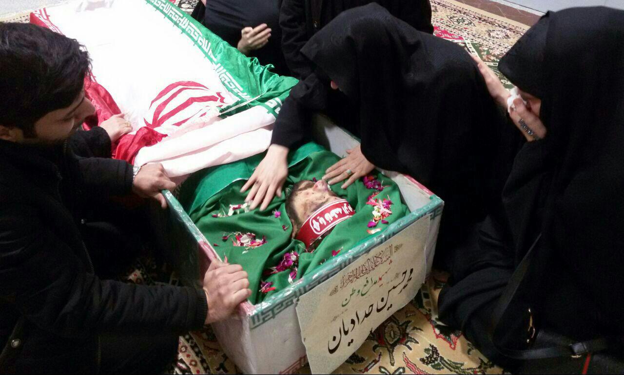 وداع با شهید محمدحسین حدادیان در معراج شهدا + عکس وداع با شهید محمدحسین حدادیان در معراج شهدا + عکس