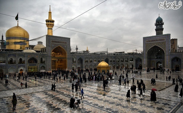 عکس/ حرم امام رضا (ع) در آستانه سال نو