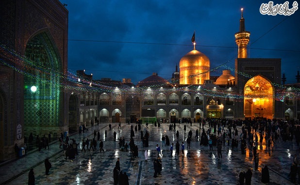 عکس/ حرم امام رضا (ع) در آستانه سال نو
