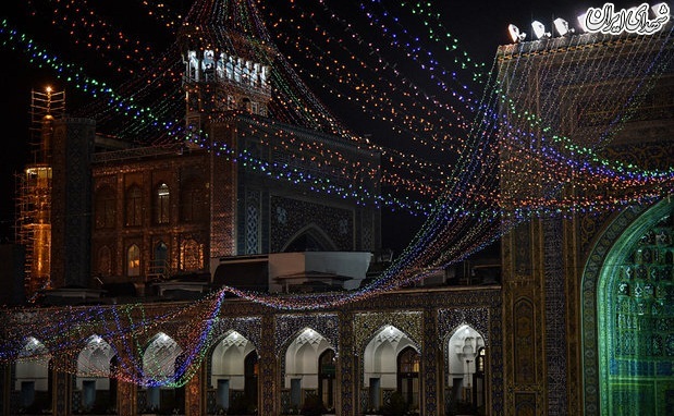 عکس/ حرم امام رضا (ع) در آستانه سال نو