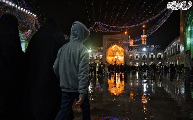 عکس/ حرم امام رضا (ع) در آستانه سال نو