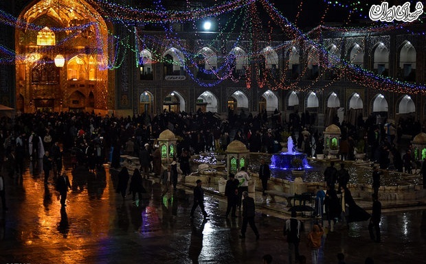 عکس/ حرم امام رضا (ع) در آستانه سال نو