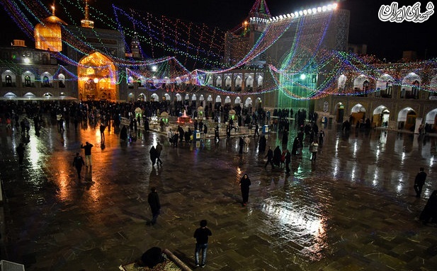 عکس/ حرم امام رضا (ع) در آستانه سال نو