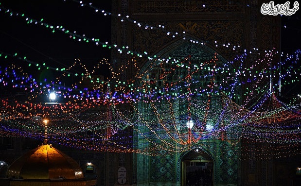 عکس/ حرم امام رضا (ع) در آستانه سال نو