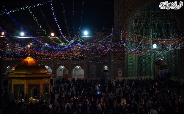 عکس/ حرم امام رضا (ع) در آستانه سال نو