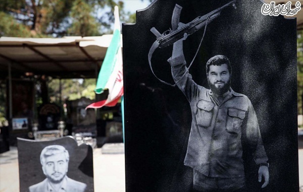 عکس/ علمداران شهید