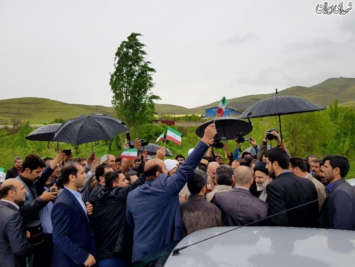 استقبال پرشور سنندجی ها از رئیسی+عکس