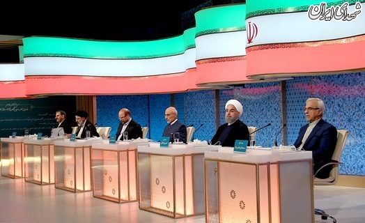 عکس/  مناظره دوم کاندیداها