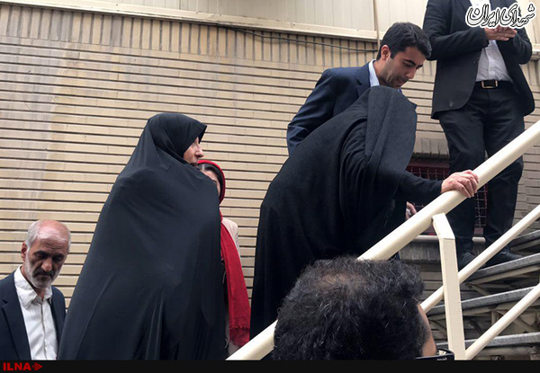 عفت مرعشی در همایش حامیان روحانی +عکس