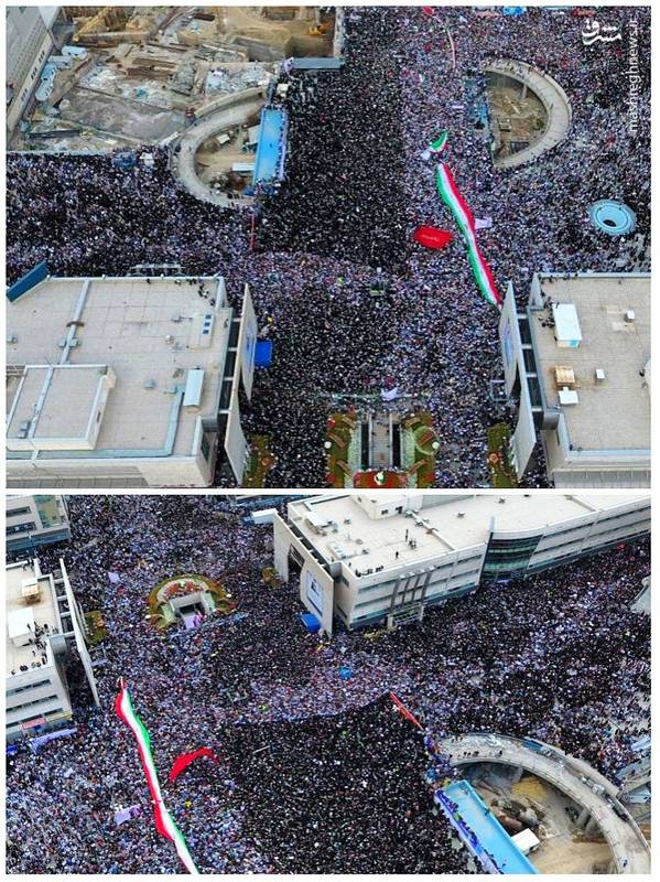 حماسه اصفهان و تهران به مشهد رسید+عکس