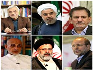 جدول پخش برنامههای نامزدهای ریاست جمهوری