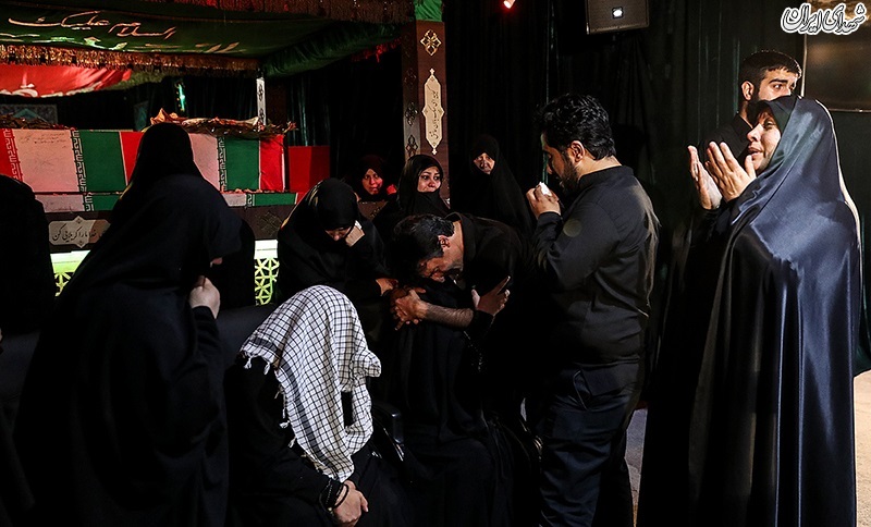 عکس/ وداع با پیکر شهید سردار شعبان نصیری