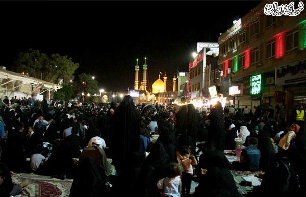 عکس/ مراسم شب قدر در حرم حضرت معصومه (س)
