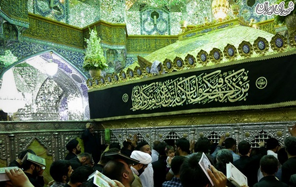 عکس/ مراسم شب قدر در حرم حضرت معصومه (س)