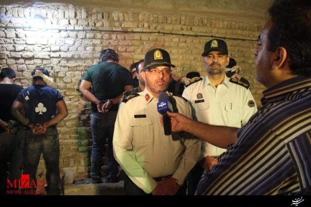 دستگیری یک باند ۹ نفره