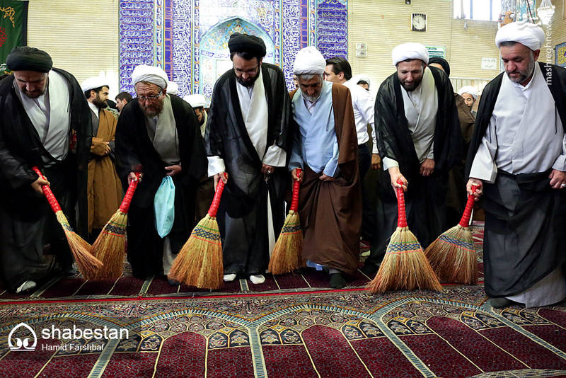 آیت الله علم الهدی در آیین غبارروبی مساجد