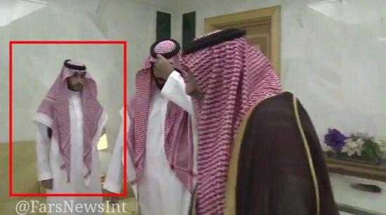 محافظ مسلح بن سلمان هنگام بیعت! +عکس