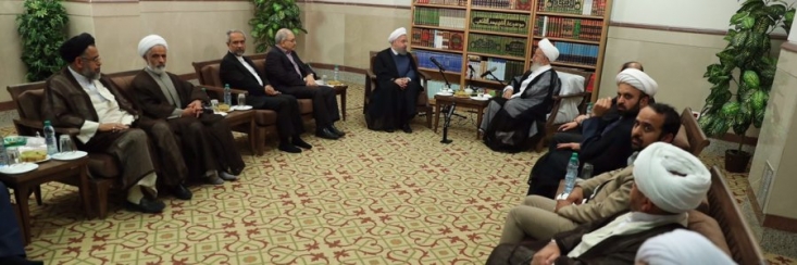 مشروح سخنان آیت الله مکارم با روحانی پس از سانسور ... مشروح سخنان آیت الله مکارم با روحانی پس از سانسور ...
