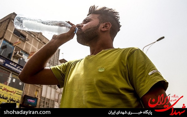 عکس/ گرمای بی سابقه اهواز