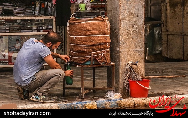 عکس/ گرمای بی سابقه اهواز