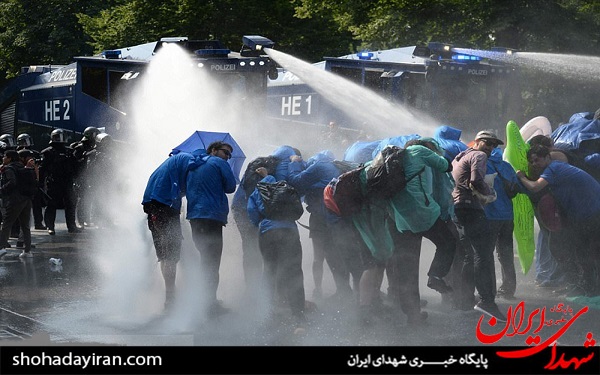 عکس/اعتراضات گسترده علیه اجلاس G۲۰