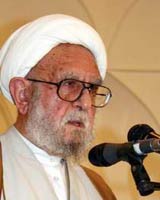 آیتالله امینی: نامه جعلی اخیر توطئهای علیه بنده بود