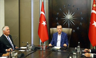 دیدار وزیر خارجه آمریکا با