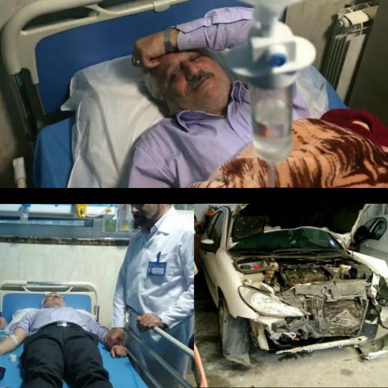 نماینده مجلس دچار سانحه رانندگی شد +عکس نماینده مجلس دچار سانحه رانندگی شد +عکس