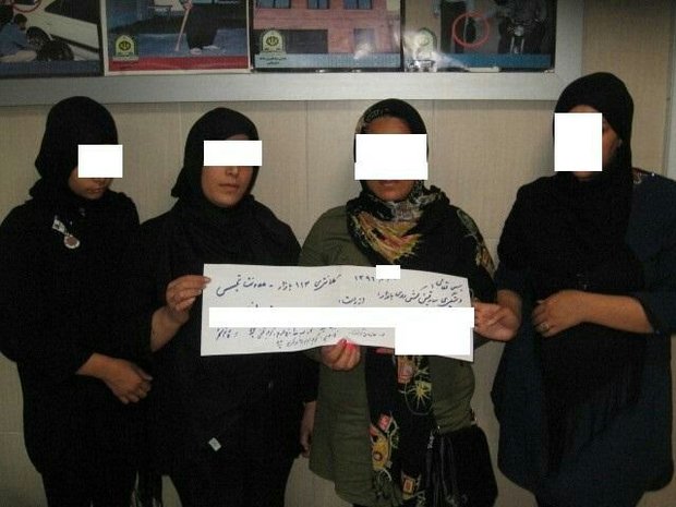 ۴ زن سارق در محدوده بازار تهران