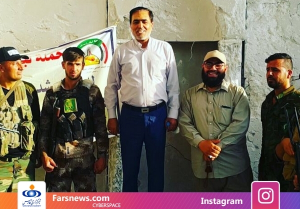 مجری صدا و سیما در محل اعلام خلافت داعش+عکس مجری صدا و سیما در محل اعلام خلافت داعش+عکس