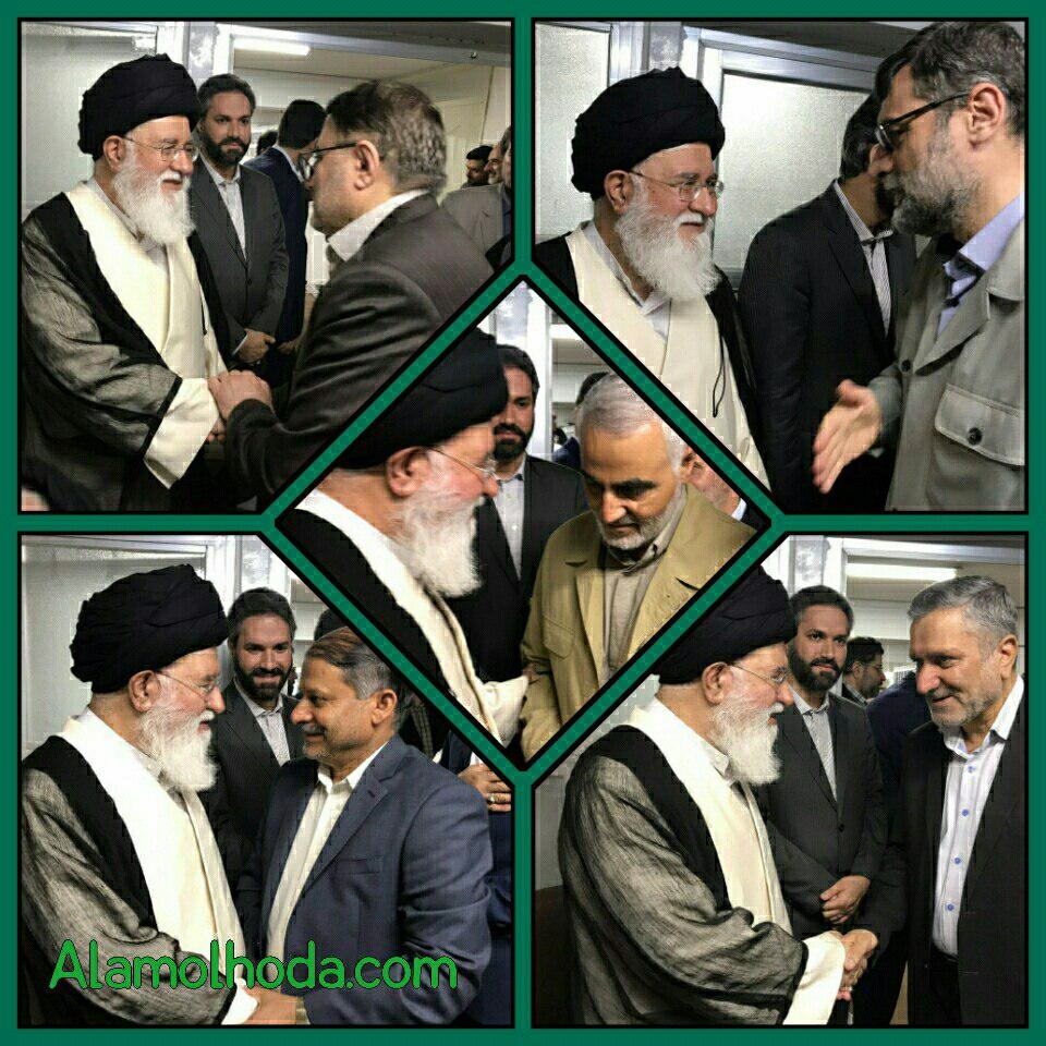 عیددیدنی حاج قاسم با آیت الله علم الهدی+عکس عیددیدنی حاج قاسم با آیت الله علم الهدی+عکس