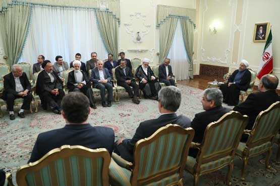 دیدار عیدانه جمعی از مسئولان با دیدار عیدانه جمعی از مسئولان با