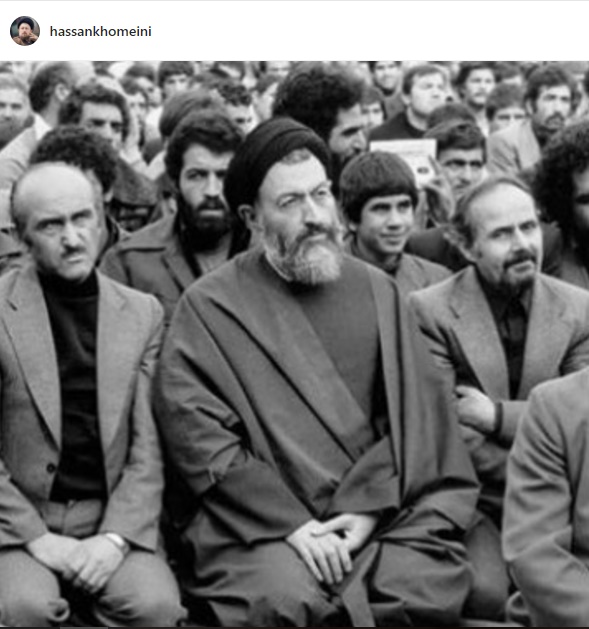تصویر اینستاگرامی سیدحسن از شهید بهشتی تصویر اینستاگرامی سیدحسن از شهید بهشتی