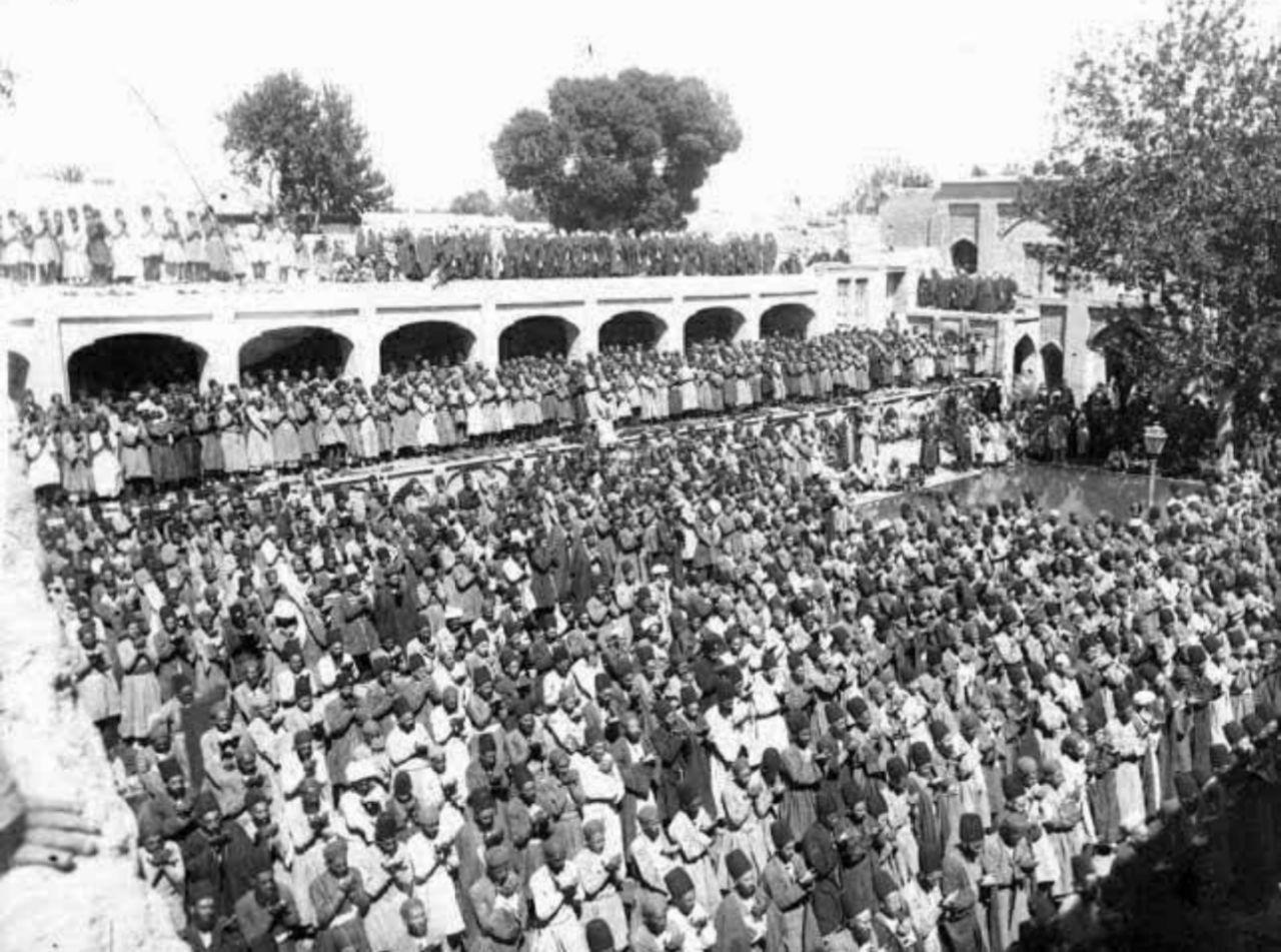 نماز جماعت مسجد جامع در زمان مظفرالدین شاه