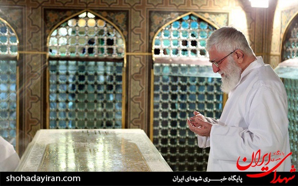 عکس/مراسم غبارروبی مضجع شریف ثامن‌الحجج(ع)