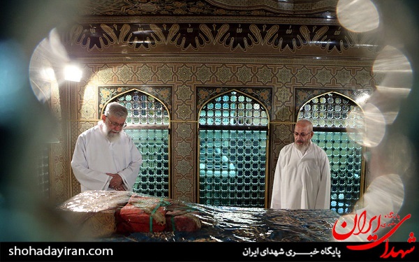 عکس/مراسم غبارروبی مضجع شریف ثامن‌الحجج(ع)